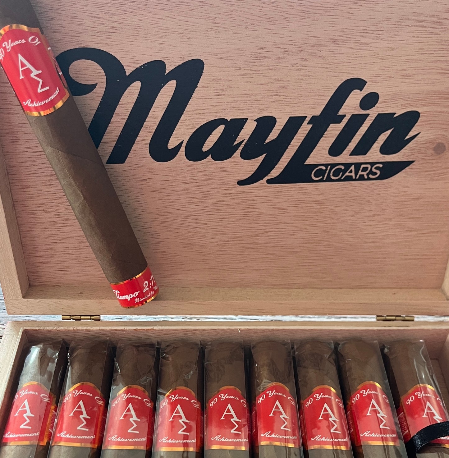 The Alpha Sigma "90 Years of Achievement" Cigar