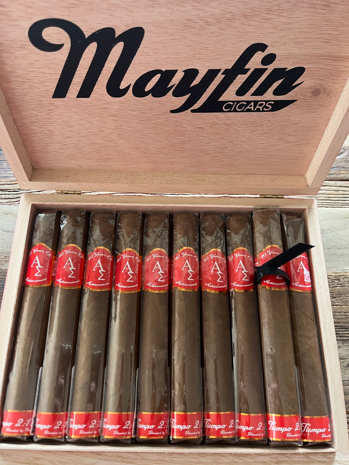 The Alpha Sigma "90 Years of Achievement" Cigar